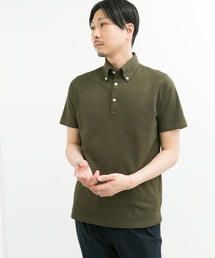 LIFE STYLE TAILOR ボタンダウン半袖プルオーバー