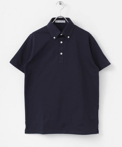 URBAN RESEARCH DOORS(アーバンリサーチドアーズ)の「LIFE STYLE TAILOR ボタンダウン半袖プルオーバー(ポロシャツ・メンズ・ホワイト/ネイビー/ブルー/グリーン・MEDIUM/LARGE)」の15枚目の写真