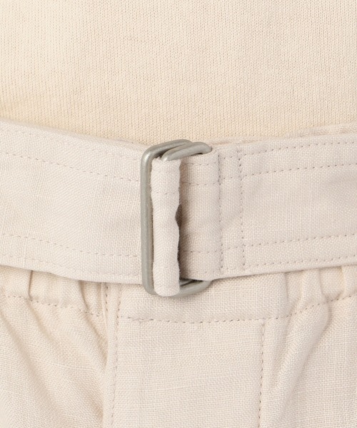 ORCIVAL（オーシバル）の「【ORCIVAL】ベルテッドリネンパンツ YLM WOMEN（その他パンツ・レディース・チャコール/オートミール/ブルー/ベージュ・1）」の9枚目の写真