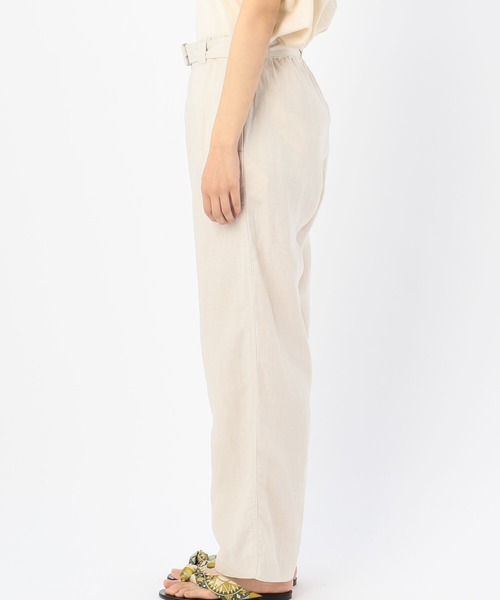 ORCIVAL（オーシバル）の「【ORCIVAL】ベルテッドリネンパンツ YLM WOMEN（その他パンツ・レディース・チャコール/オートミール/ブルー/ベージュ・1）」の18枚目の写真