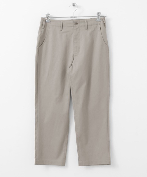 ITEMS URBANRESEARCH（アイテムズ アーバンリサーチ）の「リネン混 ストレッチテーパードパンツ（その他パンツ・メンズ・カーキ/ベージュ/ブラック/グレー・MEDIUM/LARGE）」の3枚目の写真