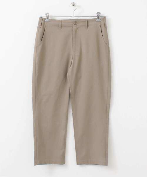 ITEMS URBANRESEARCH（アイテムズ アーバンリサーチ）の「リネン混 ストレッチテーパードパンツ（その他パンツ・メンズ・カーキ/ベージュ/ブラック/グレー・MEDIUM/LARGE）」の11枚目の写真