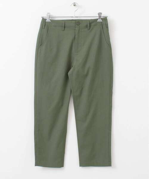 ITEMS URBANRESEARCH（アイテムズ アーバンリサーチ）の「リネン混 ストレッチテーパードパンツ（その他パンツ・メンズ・カーキ/ベージュ/ブラック/グレー・MEDIUM/LARGE）」の15枚目の写真
