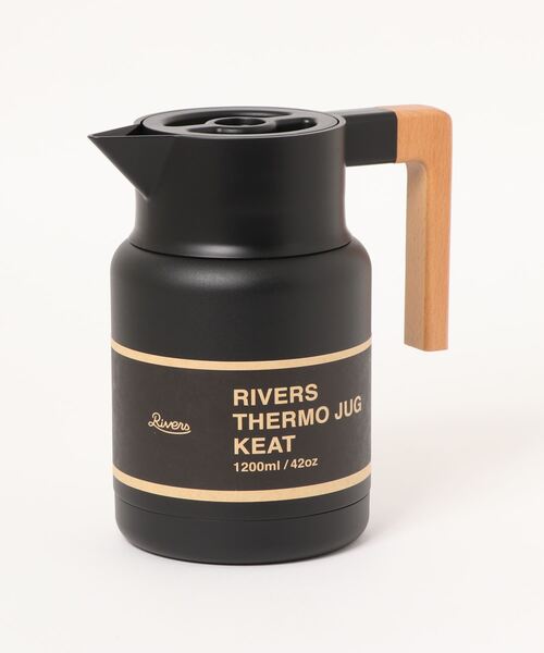 HIGHTIDE（ハイタイド）の「保温保冷 ポット ジャグ 魔法瓶 RIVERS THERMO JUG KEAT リバーズ サーモジャグ キート 1.2リットル 1200（キッチンツール・レディース・ブラック/ベージュ/オリーブ/ブルー系その他/ホワイト・FREE）」の13枚目の写真