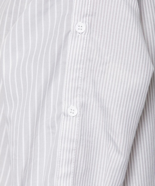 AS KNOW AS PINKY（アズノゥアズピンキー）の「ストラなポチポチブラウス（シャツ/ブラウス・レディース・グレー/サックスブルー・FREE）」の10枚目の写真