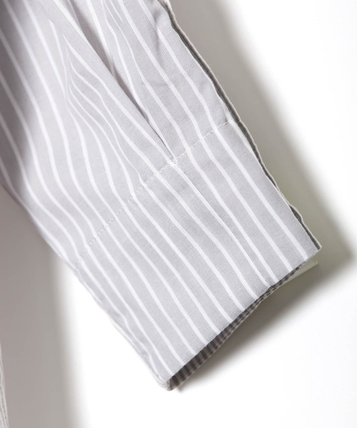 AS KNOW AS PINKY（アズノゥアズピンキー）の「ストラなポチポチブラウス（シャツ/ブラウス・レディース・グレー/サックスブルー・FREE）」の14枚目の写真