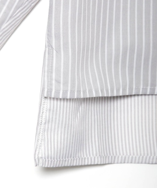 AS KNOW AS PINKY（アズノゥアズピンキー）の「ストラなポチポチブラウス（シャツ/ブラウス・レディース・グレー/サックスブルー・FREE）」の16枚目の写真