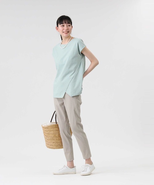 SOMETHING（サムシング）の「【SOMETHING】「COOL」 スラウチパンツ（その他パンツ・レディース・ベージュ・L/XS/S/M）」の5枚目の写真