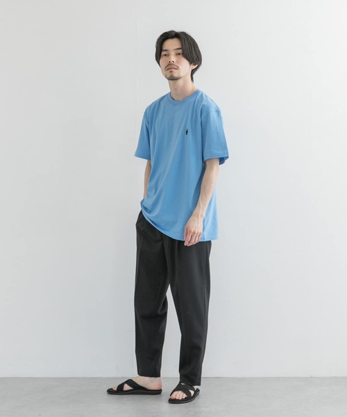 URBAN RESEARCH(アーバンリサーチ)の「URBAN RESEARCH iD 『別注』ROSTER BEAR T-SHIRTS(Tシャツ/カットソー・メンズ・ブルー系その他/スミクロ/パープル系その他/イエロー系その他/ホワイト・MEDIUM/LARGE/X-LARGE)」の11枚目の写真
