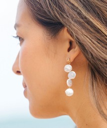 BAYFLOW | MIE/ドロップパールピアス(ピアス（両耳用）)