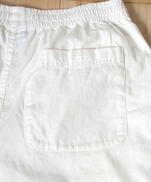 Champion（チャンピオン）の「Champion/チャンピオン ツイル 無地 ショーツ ハーフパンツ（チノパンツ・メンズ・ホワイト/ブラック/ベージュ/ネイビー/カーキ・M/L/XL）」の9枚目の写真