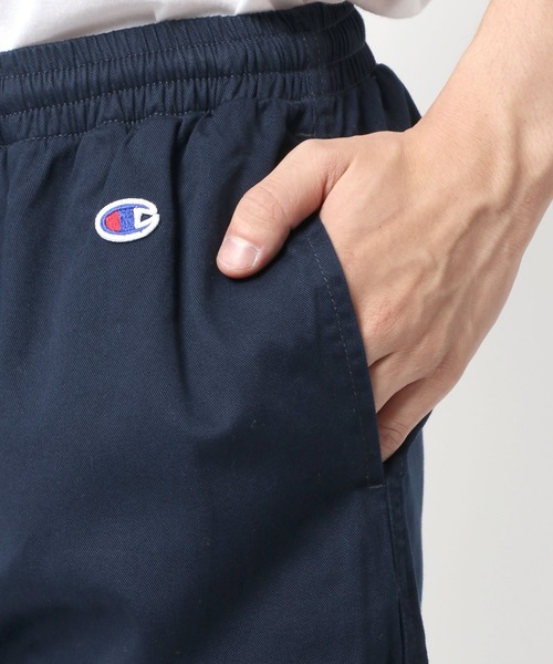 Champion（チャンピオン）の「Champion/チャンピオン ツイル 無地 ショーツ ハーフパンツ（チノパンツ・メンズ・ホワイト/ブラック/ベージュ/ネイビー/カーキ・M/L/XL）」の12枚目の写真