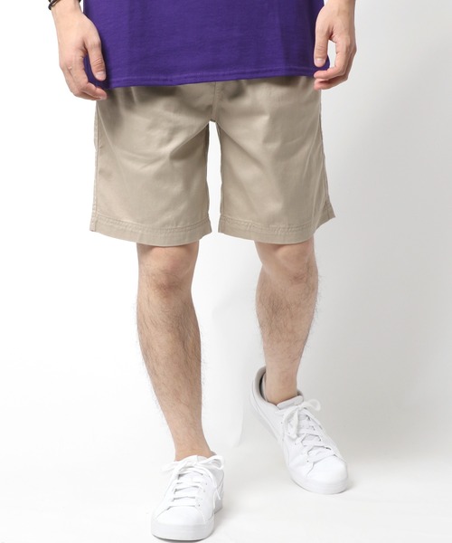 Champion（チャンピオン）の「Champion/チャンピオン ツイル 無地 ショーツ ハーフパンツ（チノパンツ・メンズ・ホワイト/ブラック/ベージュ/ネイビー/カーキ・M/L/XL）」の16枚目の写真