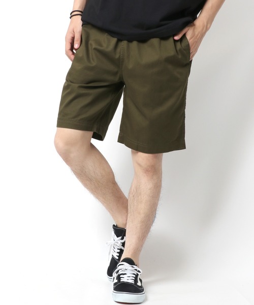 Champion（チャンピオン）の「Champion/チャンピオン ツイル 無地 ショーツ ハーフパンツ（チノパンツ・メンズ・ホワイト/ブラック/ベージュ/ネイビー/カーキ・M/L/XL）」の18枚目の写真