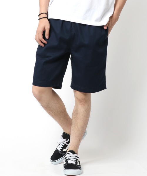 Champion（チャンピオン）の「Champion/チャンピオン ツイル 無地 ショーツ ハーフパンツ（チノパンツ・メンズ・ホワイト/ブラック/ベージュ/ネイビー/カーキ・M/L/XL）」の19枚目の写真