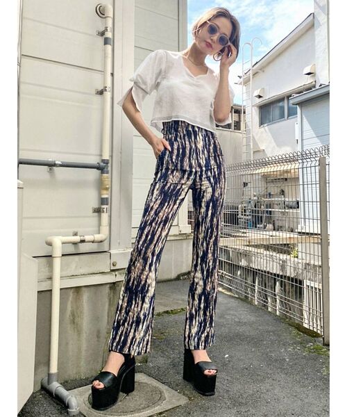 EMODA（エモダ）の「バックオープンショートトップ（シャツ/ブラウス・レディース・ホワイト/ブラック/グレー/その他/オレンジ・FREE）」の16枚目の写真