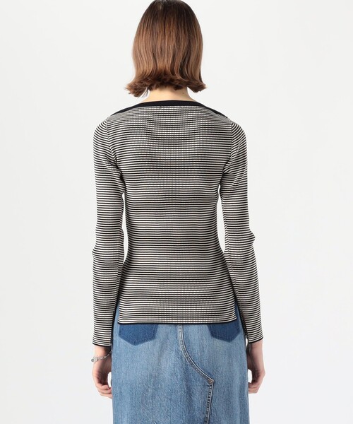 TOMORROWLAND (トゥモローランド)の「コットンリブ ボートネックプルオーバー(ニット/セーター・レディース・ライトブルー/ネイビー/ライトピンク/ライトベージュ/ブルー系その他4・S)」の16枚目の写真