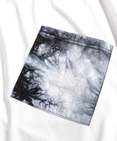 【セール】【neos -addictive design-】ルーズシルエット ムラ染め ポケ付きTシャツ×ハーフパンツ セットアップ（Tシャツ/カットソー）｜neos（ネオス）