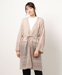 Cepica | 透かし柄ロングカーディガン(カーディガン/ボレロ)