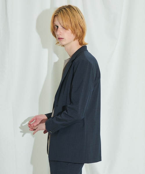 UNITED TOKYO（ユナイテッドトウキョウ）の「Summer dry JK（テーラードジャケット・メンズ・ネイビー/グレー/グレイッシュベージュ/ブラック/グレー系その他2/アイボリー/ダークネイビー・1/2/3）」の16枚目の写真