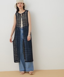 Adam Et Rope アダムエロペのワンピース ブルー ネイビー 青色系 リネン 麻 通販 Zozotown Adam Et Rope アダムエロペのワンピース ブルー ネイビー 青色系 リネン 麻 通販 Zozotown