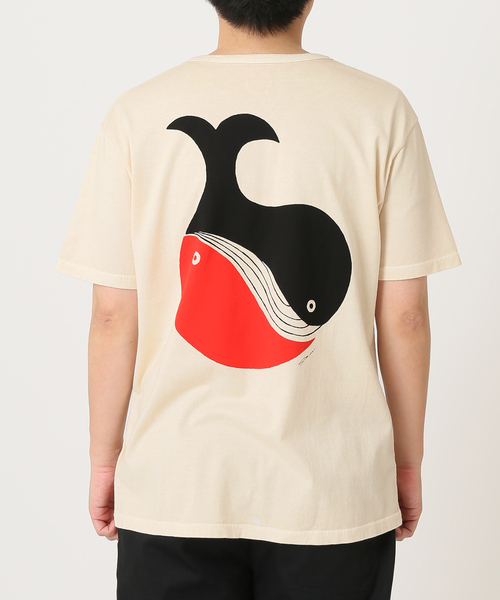 Cloveru（クローバル）の「【CLOVERU/クローバル】WHALE LOVE Tシャツ（Tシャツ/カットソー・メンズ・ナチュラル・X-LARGE/XX-LARGE）」の10枚目の写真