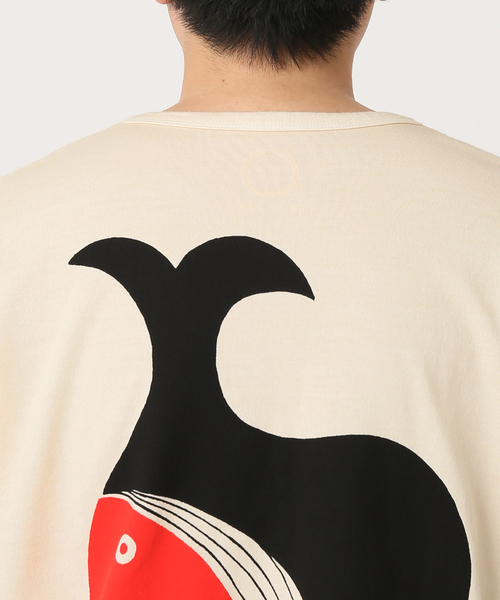 Cloveru（クローバル）の「【CLOVERU/クローバル】WHALE LOVE Tシャツ（Tシャツ/カットソー・メンズ・ナチュラル・X-LARGE/XX-LARGE）」の11枚目の写真
