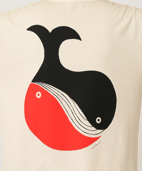 Cloveru（クローバル）の「【CLOVERU/クローバル】WHALE LOVE Tシャツ（Tシャツ/カットソー・メンズ・ナチュラル・X-LARGE/XX-LARGE）」の12枚目の写真