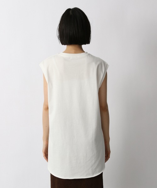 LOWRYS FARM（ローリーズファーム）の「ＢＡＳＩＣロングノースリーブ　948769（Tシャツ/カットソー・レディース・パープル/オレンジ/オフホワイト/チャコールグレー・FREE）」の7枚目の写真