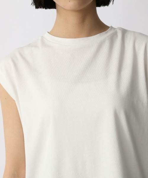 LOWRYS FARM（ローリーズファーム）の「ＢＡＳＩＣロングノースリーブ　948769（Tシャツ/カットソー・レディース・パープル/オレンジ/オフホワイト/チャコールグレー・FREE）」の8枚目の写真