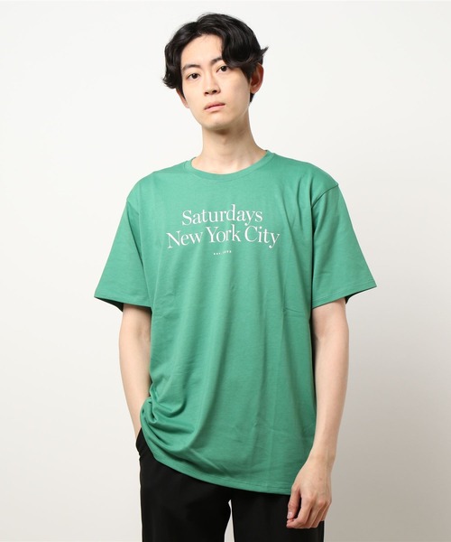 Saturdays NYC(サタデーズ ニューヨークシティ )の「Miller Standard SS Tee(Tシャツ/カットソー・メンズ・グリーン・S/X-SMALL/L/XL/M)」の3枚目の写真