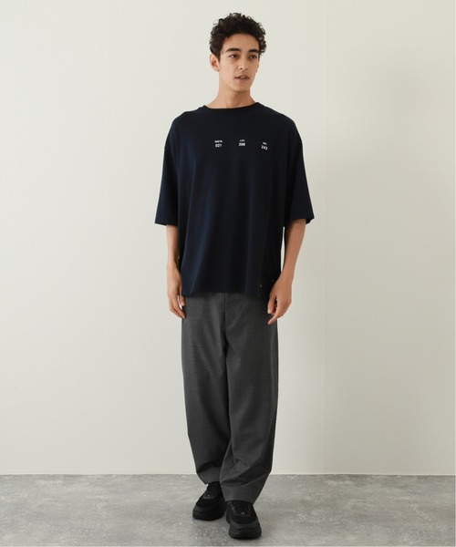 JOURNAL STANDARD relume（ジャーナルスタンダード　レリューム）の「【PALMER for relume】SLOUCHY P/O Tシャツ１（Tシャツ/カットソー・メンズ・ホワイト/ネイビー・M/L）」の21枚目の写真