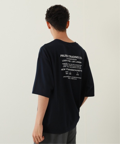 JOURNAL STANDARD relume（ジャーナルスタンダード　レリューム）の「【PALMER for relume】SLOUCHY P/O Tシャツ１（Tシャツ/カットソー・メンズ・ホワイト/ネイビー・M/L）」の15枚目の写真