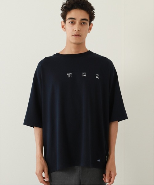 JOURNAL STANDARD relume（ジャーナルスタンダード　レリューム）の「【PALMER for relume】SLOUCHY P/O Tシャツ１（Tシャツ/カットソー・メンズ・ホワイト/ネイビー・M/L）」の7枚目の写真