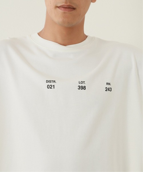 JOURNAL STANDARD relume（ジャーナルスタンダード　レリューム）の「【PALMER for relume】SLOUCHY P/O Tシャツ１（Tシャツ/カットソー・メンズ・ホワイト/ネイビー・M/L）」の16枚目の写真
