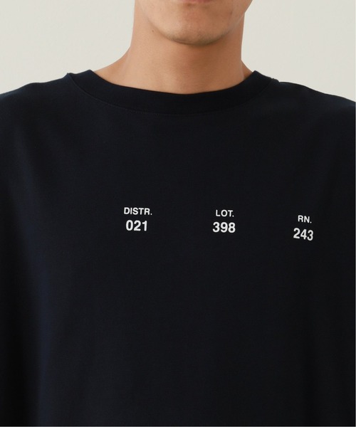 JOURNAL STANDARD relume（ジャーナルスタンダード　レリューム）の「【PALMER for relume】SLOUCHY P/O Tシャツ１（Tシャツ/カットソー・メンズ・ホワイト/ネイビー・M/L）」の8枚目の写真