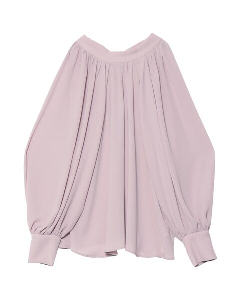 LAGUNAMOON（ラグナムーン）の「ボレロスリーブボリュームブラウス（シャツ/ブラウス・レディース・アイボリー/ラベンダー/ブラウン・FREE）」の3枚目の写真