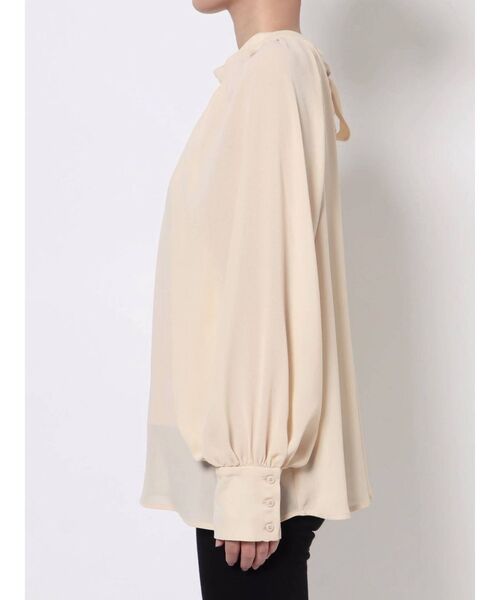 LAGUNAMOON（ラグナムーン）の「ボレロスリーブボリュームブラウス（シャツ/ブラウス・レディース・アイボリー/ラベンダー/ブラウン・FREE）」の6枚目の写真