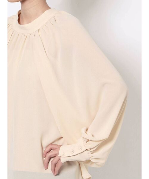 LAGUNAMOON（ラグナムーン）の「ボレロスリーブボリュームブラウス（シャツ/ブラウス・レディース・アイボリー/ラベンダー/ブラウン・FREE）」の13枚目の写真