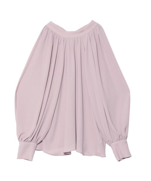 LAGUNAMOON（ラグナムーン）の「ボレロスリーブボリュームブラウス（シャツ/ブラウス・レディース・アイボリー/ラベンダー/ブラウン・FREE）」の7枚目の写真