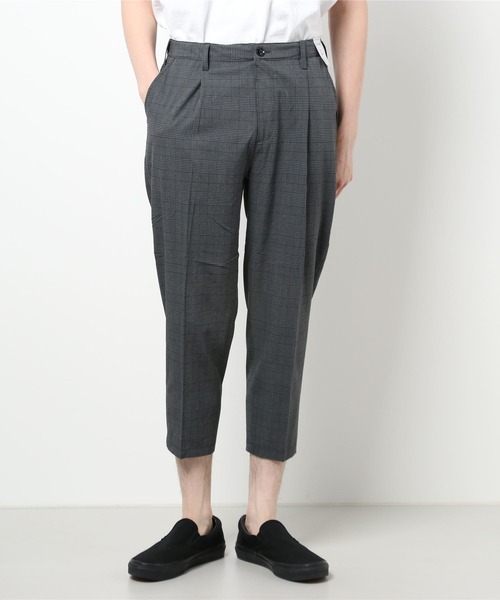 PLUS ONE(プラスワン)の「【接触冷感】【PLUS ONE】DRYアンクルイージーパンツ / 吸水速乾(その他パンツ・メンズ・ブラック/ダークグリーン/ネイビー/ダークベージュ/チャコールグレー×ブラック/ベージュ・L/XL/S/M)」の3枚目の写真