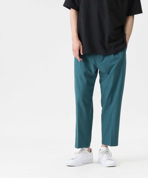 PLUS ONE(プラスワン)の「【接触冷感】【PLUS ONE】DRYアンクルイージーパンツ / 吸水速乾(その他パンツ・メンズ・ブラック/ダークグリーン/ネイビー/ダークベージュ/チャコールグレー×ブラック/ベージュ・L/XL/S/M)」の6枚目の写真