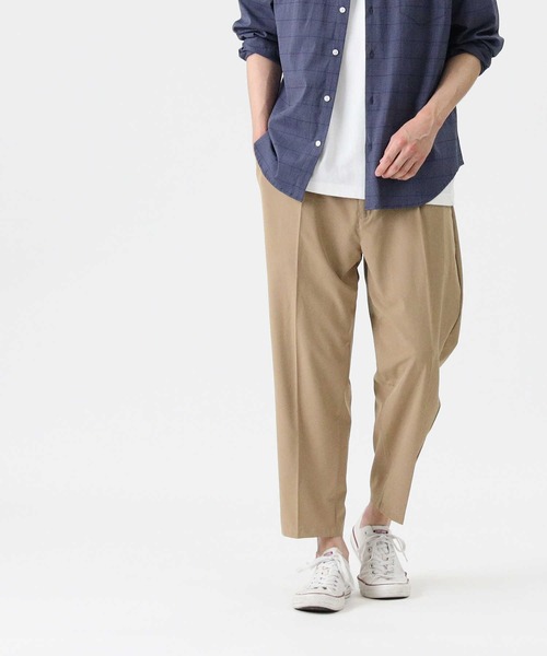 PLUS ONE(プラスワン)の「【接触冷感】【PLUS ONE】DRYアンクルイージーパンツ / 吸水速乾(その他パンツ・メンズ・ブラック/ダークグリーン/ネイビー/ダークベージュ/チャコールグレー×ブラック/ベージュ・L/XL/S/M)」の19枚目の写真