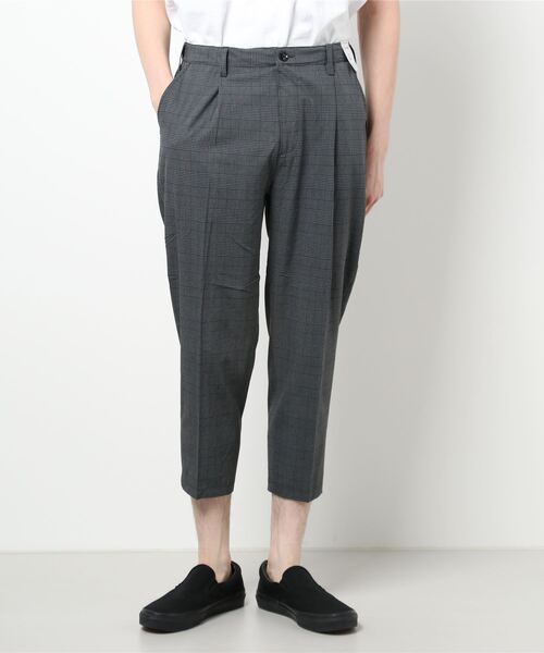 PLUS ONE(プラスワン)の「【接触冷感】【PLUS ONE】DRYアンクルイージーパンツ / 吸水速乾(その他パンツ・メンズ・ブラック/ダークグリーン/ネイビー/ダークベージュ/チャコールグレー×ブラック/ベージュ・L/XL/S/M)」の18枚目の写真