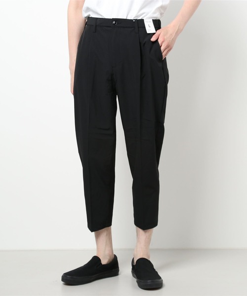 PLUS ONE(プラスワン)の「【接触冷感】【PLUS ONE】DRYアンクルイージーパンツ / 吸水速乾(その他パンツ・メンズ・ブラック/ダークグリーン/ネイビー/ダークベージュ/チャコールグレー×ブラック/ベージュ・L/XL/S/M)」の14枚目の写真