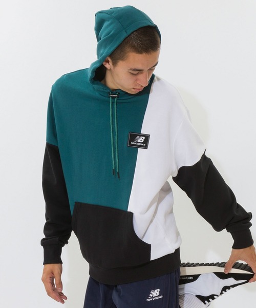 NEW BALANCE(ニューバランス)の「NB Athletics Higher Learning スウェットフーディー(パーカー・メンズ・ホワイト/ブルー系その他/バーガンディー/ブラック系その他・SMALL/MEDIUM/LARGE/X-LARGE/XX-LARGE)」の3枚目の写真