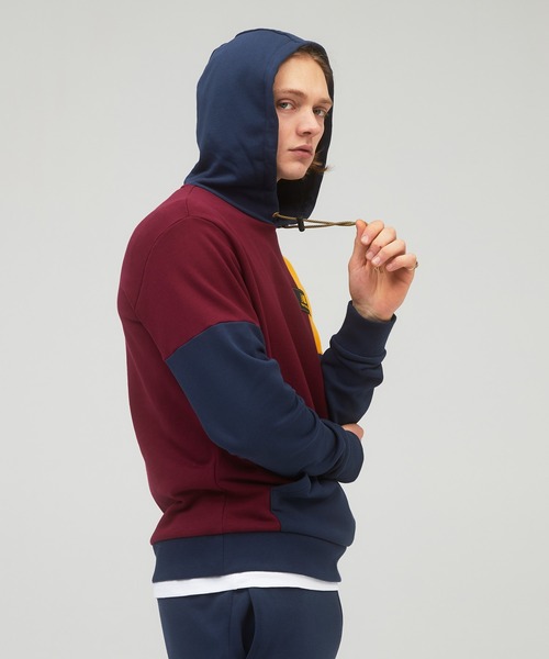 NEW BALANCE(ニューバランス)の「NB Athletics Higher Learning スウェットフーディー(パーカー・メンズ・ホワイト/ブルー系その他/バーガンディー/ブラック系その他・SMALL/MEDIUM/LARGE/X-LARGE/XX-LARGE)」の7枚目の写真