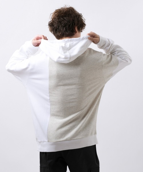 NEW BALANCE(ニューバランス)の「NB Athletics Higher Learning スウェットフーディー(パーカー・メンズ・ホワイト/ブルー系その他/バーガンディー/ブラック系その他・SMALL/MEDIUM/LARGE/X-LARGE/XX-LARGE)」の11枚目の写真