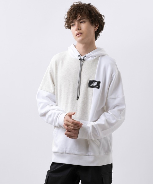 NEW BALANCE(ニューバランス)の「NB Athletics Higher Learning スウェットフーディー(パーカー・メンズ・ホワイト/ブルー系その他/バーガンディー/ブラック系その他・SMALL/MEDIUM/LARGE/X-LARGE/XX-LARGE)」の16枚目の写真