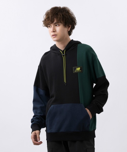 NEW BALANCE(ニューバランス)の「NB Athletics Higher Learning スウェットフーディー(パーカー・メンズ・ホワイト/ブルー系その他/バーガンディー/ブラック系その他・SMALL/MEDIUM/LARGE/X-LARGE/XX-LARGE)」の19枚目の写真